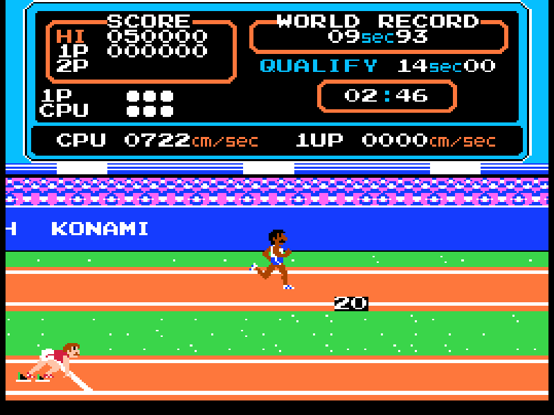 Track and field (Hyper Olympic) 